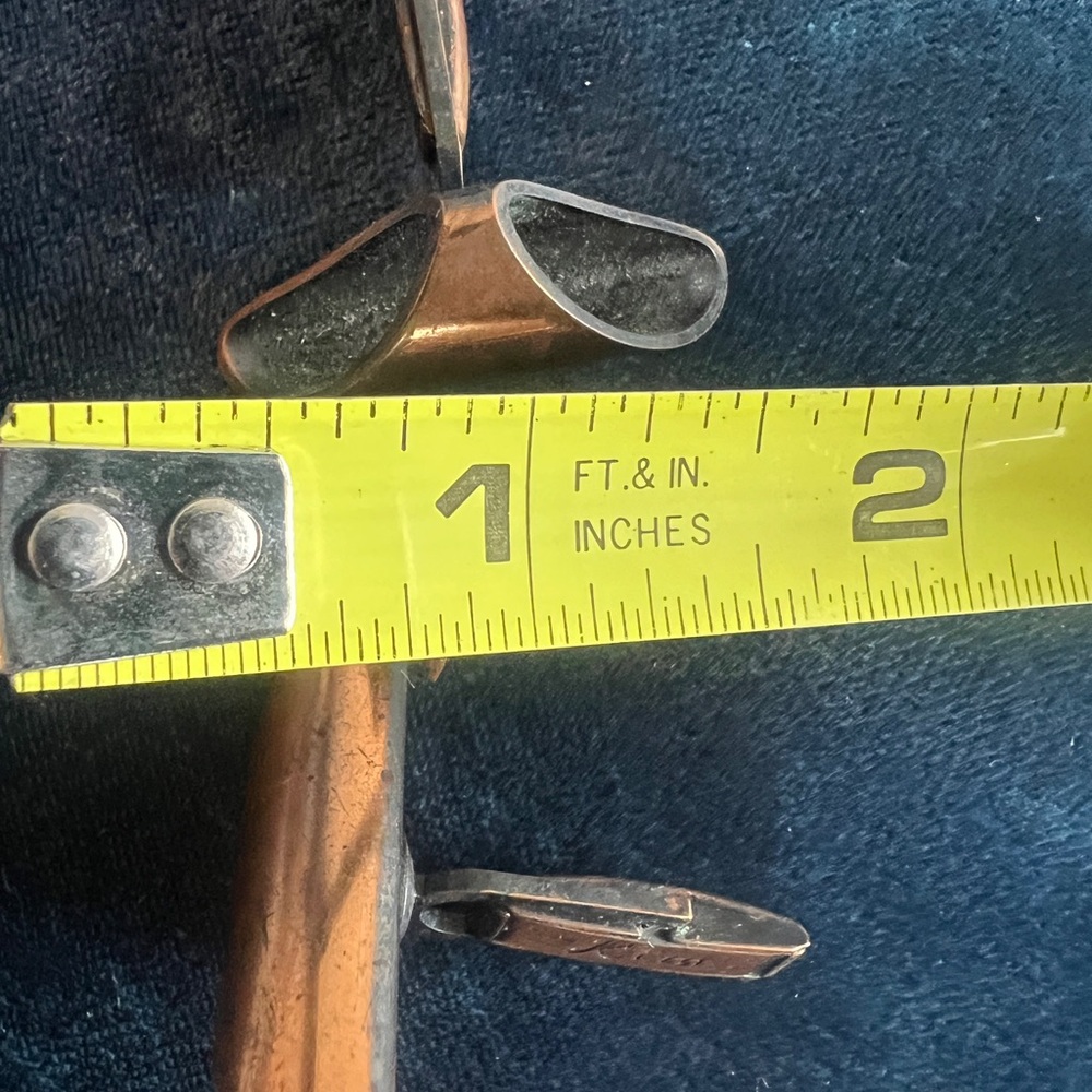 Vintage Copper Cuff Links - Picture 6 of 6